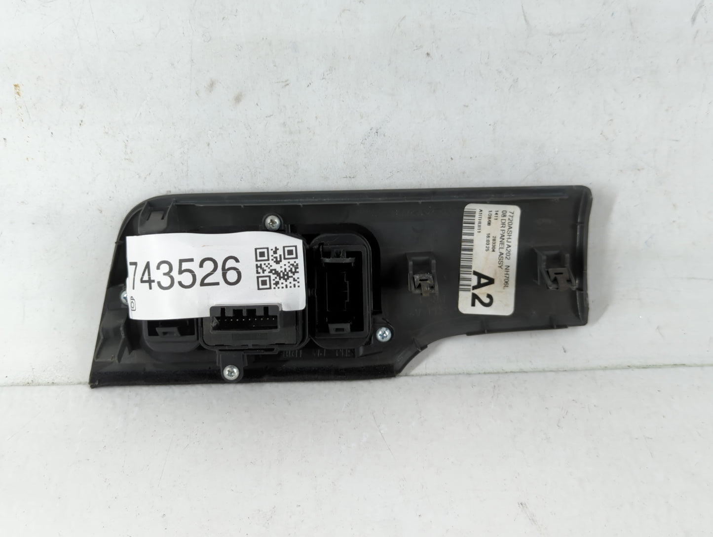 2010 Honda Odyssey Driver Left Rear Power Window Switch 7720ashja202 - Oemusedautoparts1.com