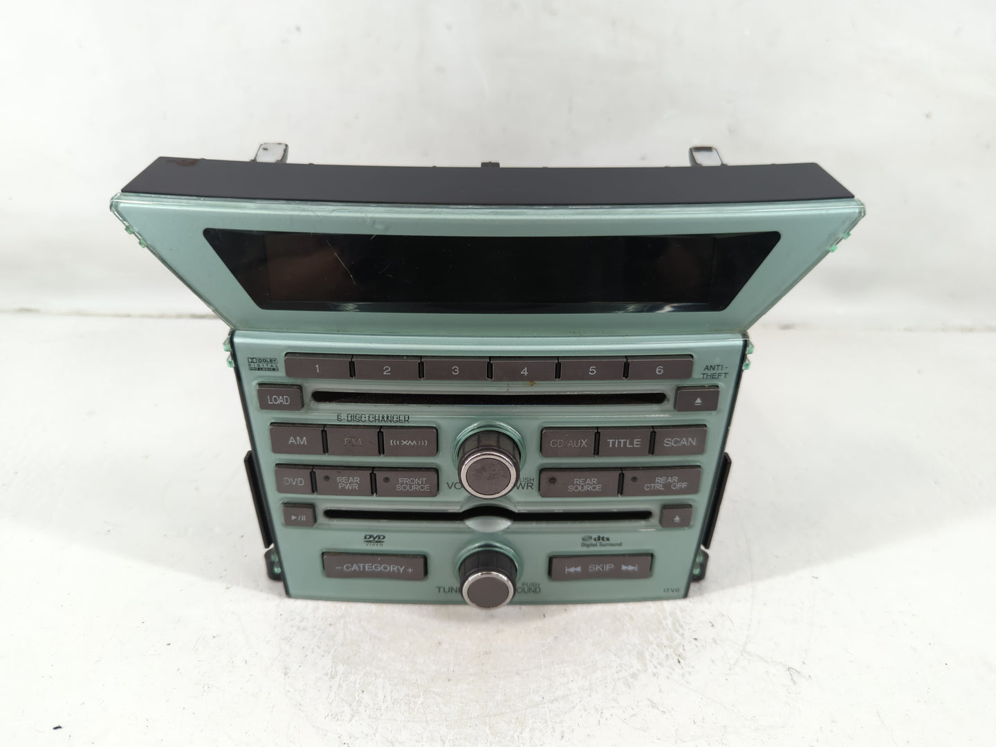 2009-2010 Honda Pilot Radio AM FM Cd Player Receiver Replacement P/N:39100-SZA-A800 Fits Fits 2009 2010 OEM Used Auto Parts 