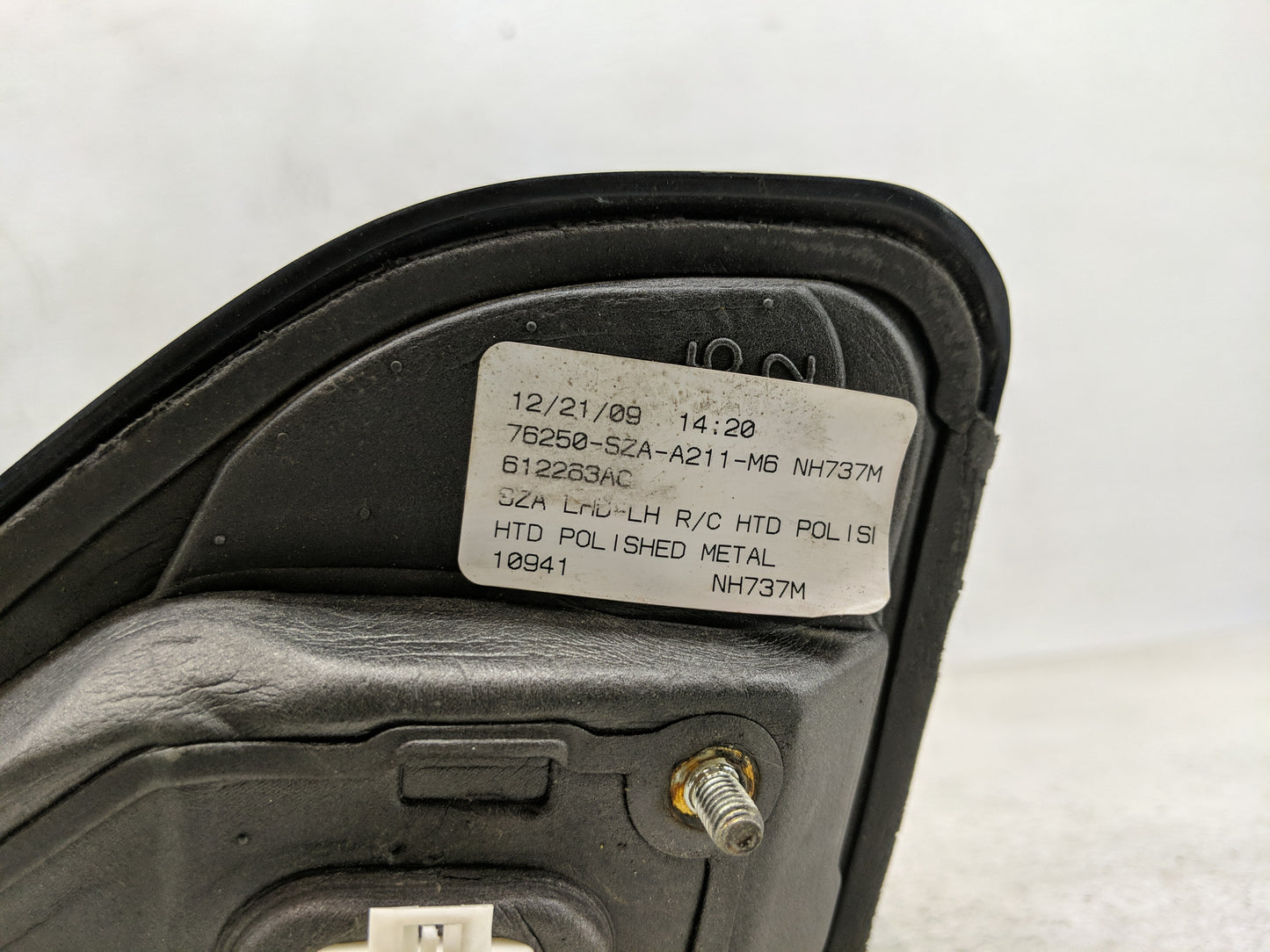 2009-2015 Honda Pilot Side Mirror Replacement Driver Left View Door Mirror P/N:612263AC 76250-SZA-A211-M6 Fits OEM Used Auto