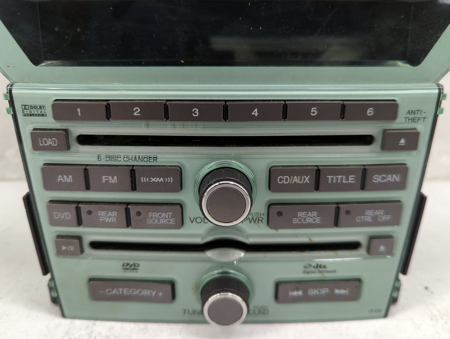 2009-2011 Honda Pilot Radio AM FM Cd Player Receiver Replacement P/N:39100-SZA-A800 CQ-EH8714XC Fits Fits 2009 2010 2011 OEM