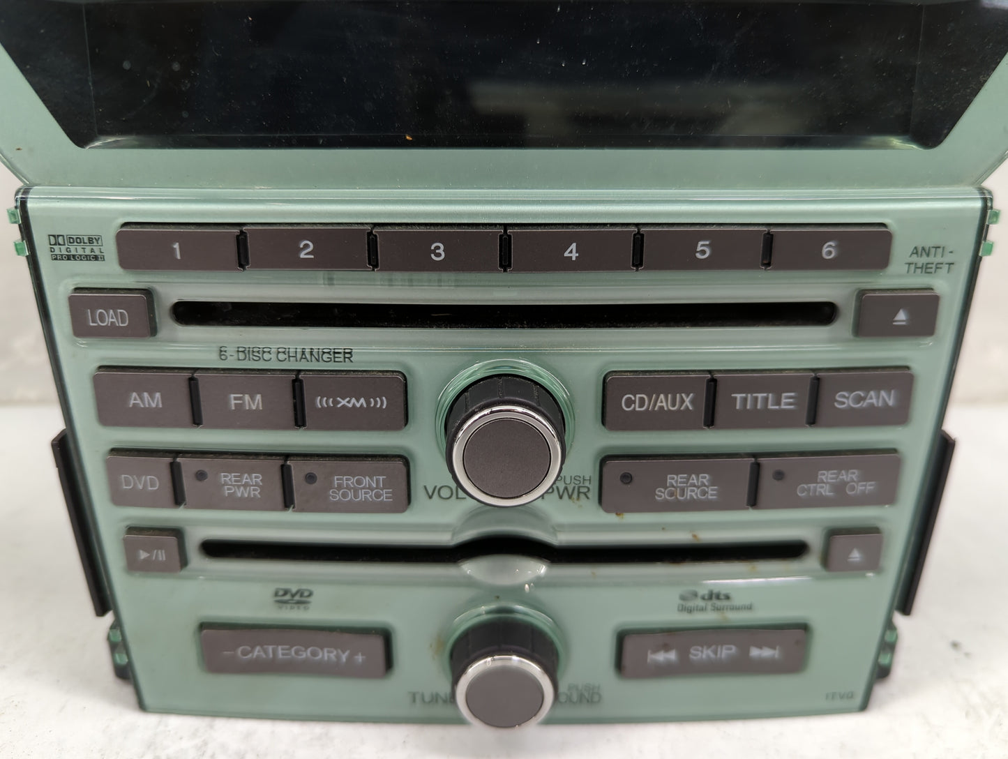2009-2011 Honda Pilot Radio AM FM Cd Player Receiver Replacement P/N:39100-SZA-A800 CQ-EH8714XC Fits Fits 2009 2010 2011 OEM