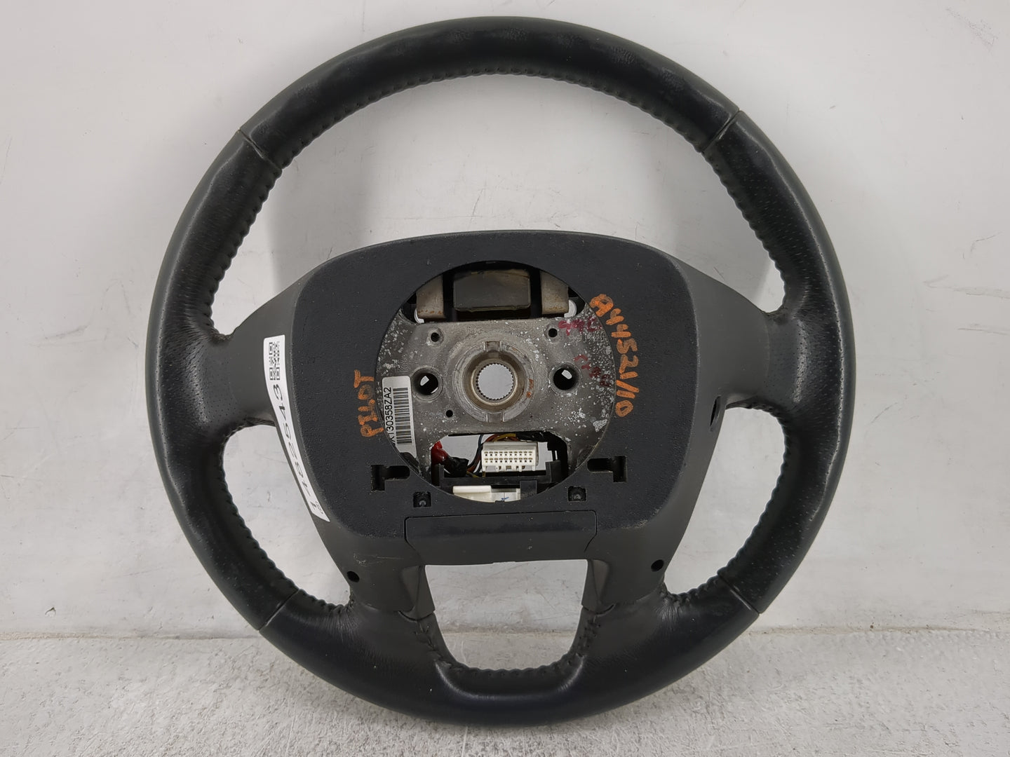 2010 Honda Pilot Steering Wheel Oem Black - Oemusedautoparts1.com