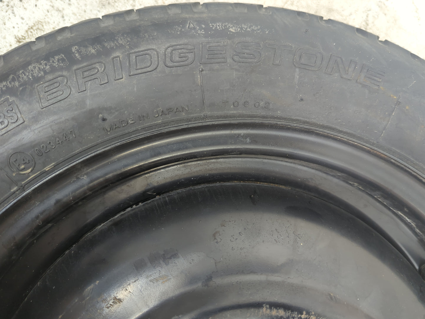 2010 Honda Insight Insigh Spare Donut Tire Wheel Rim Oem - Oemusedautoparts1.com