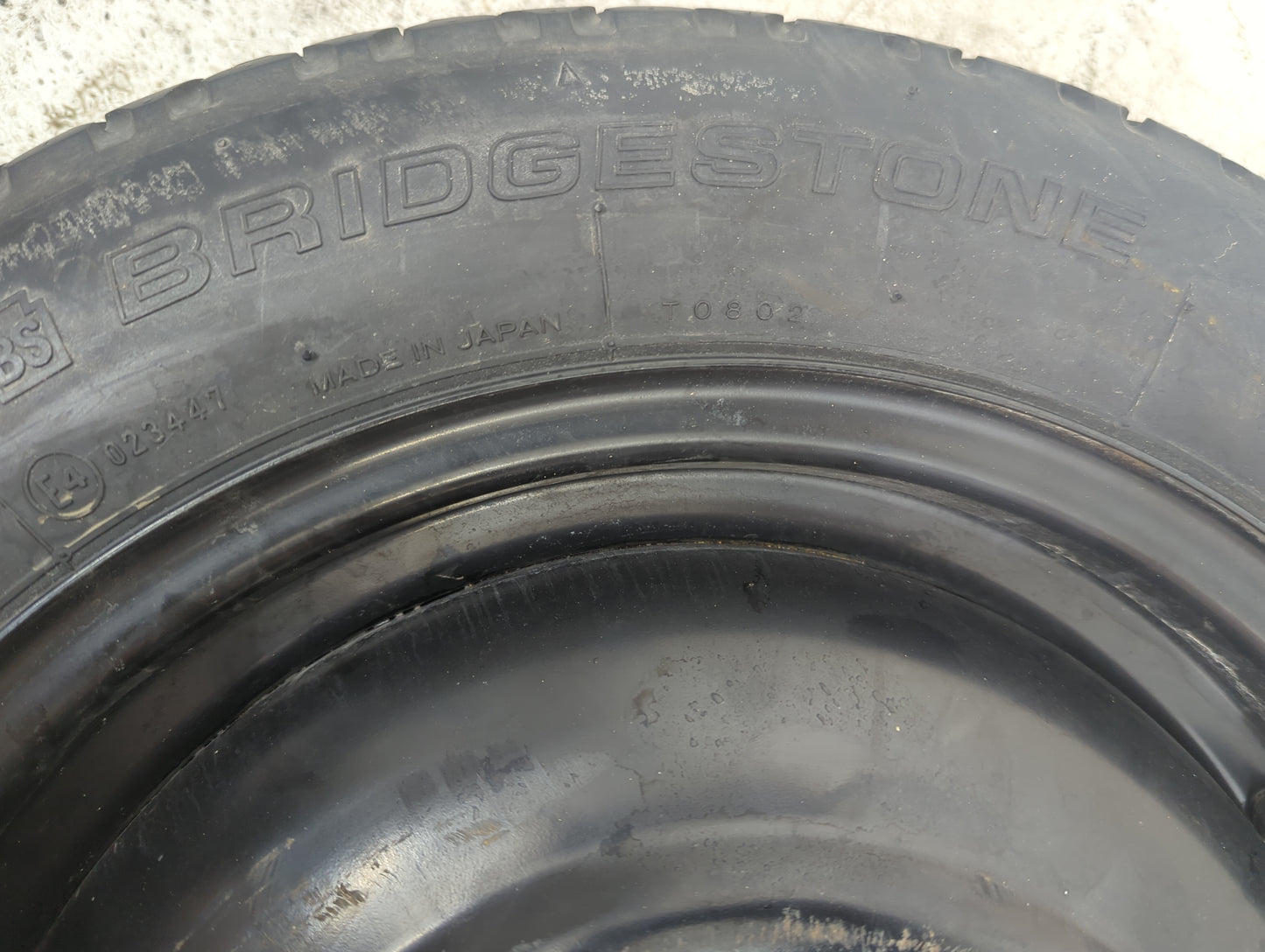 2010 Honda Insight Insigh Spare Donut Tire Wheel Rim Oem - Oemusedautoparts1.com