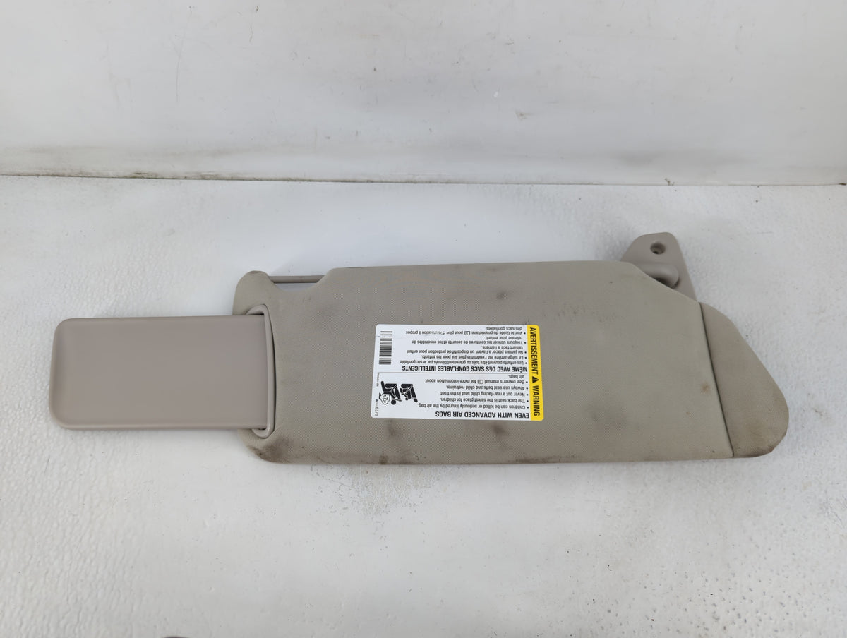 2006-2010 Hummer H3 Sun Visor Shade Replacement Driver Left Mirror Fits Fits 2006 2007 2008 2009 2010 OEM Used Auto Parts - 