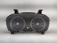 2010-2011 Hyundai Accent Instrument Cluster Speedometer Gauges P/N:94009-1E232 Miles:124K Fits Fits 2010 2011 OEM Used Auto 