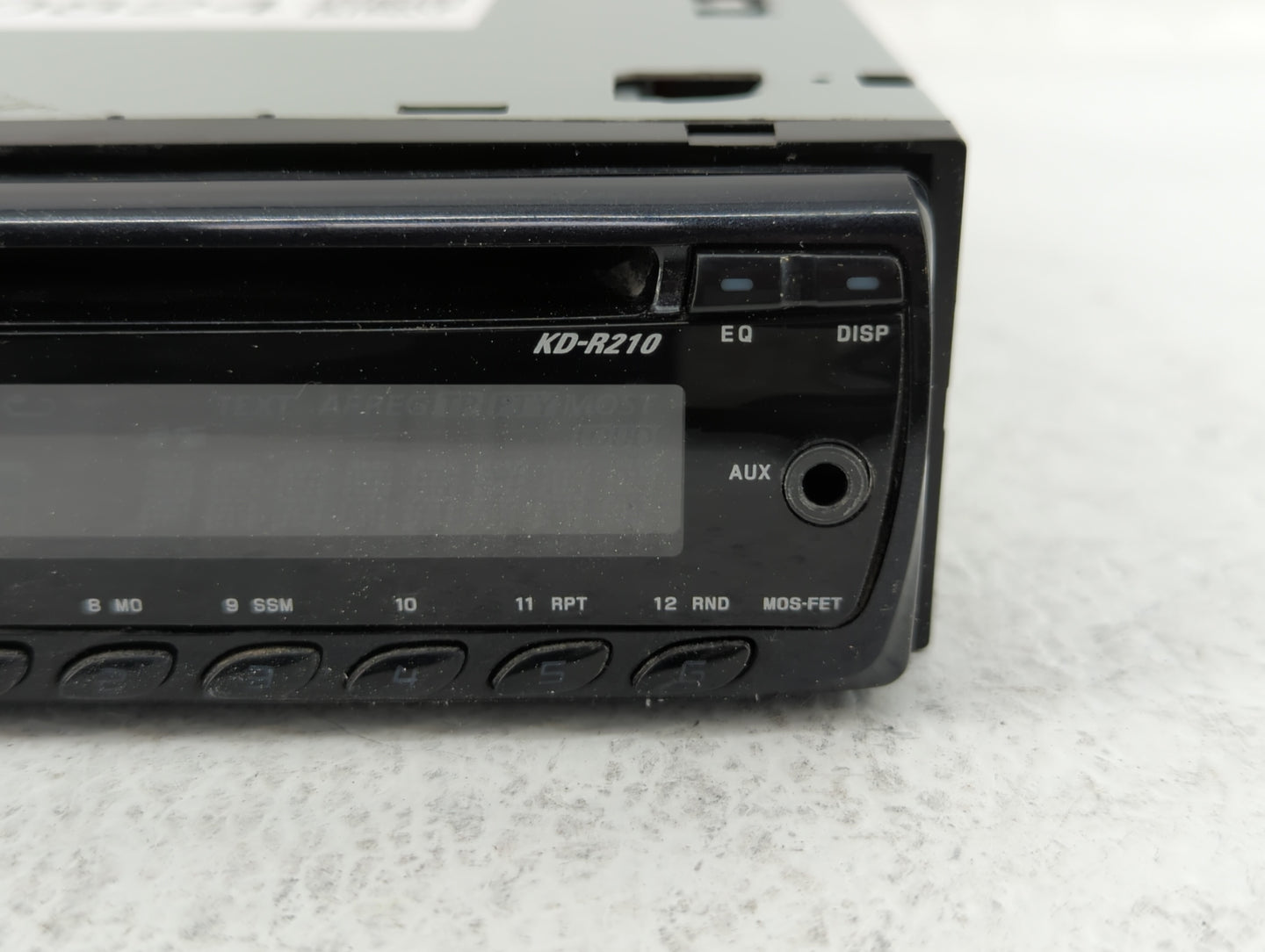 2010 Hyundai Accent Radio AM FM Cd Player Receiver Replacement P/N:08581722 Fits OEM Used Auto Parts - Oemusedautoparts1.com