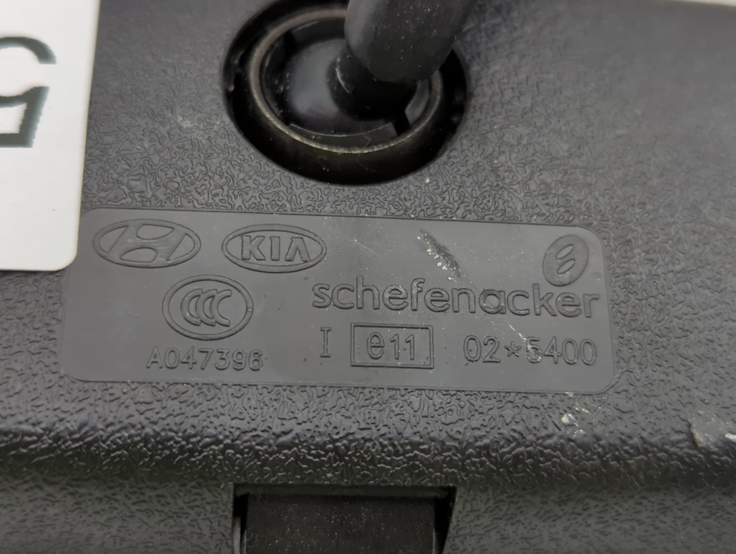 2005-2011 Hyundai Accent Interior Rear View Mirror Replacement OEM Fits OEM Used Auto Parts - Oemusedautoparts1.com