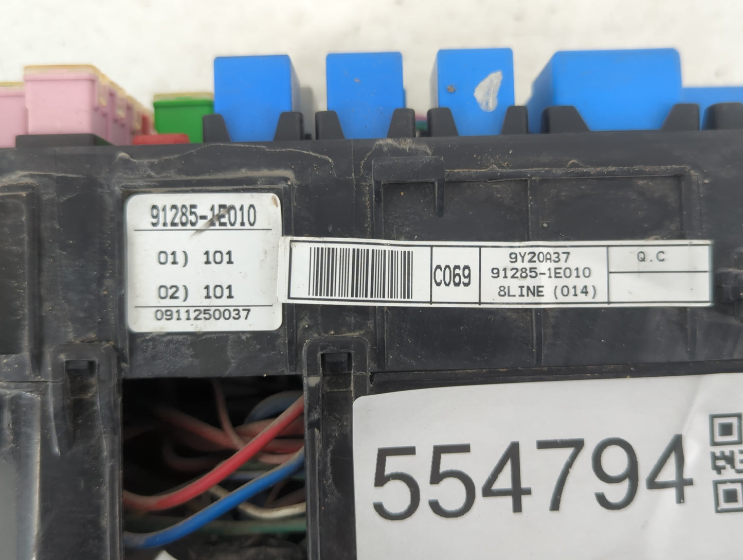 2006-2011 Hyundai Accent Fusebox Fuse Box Panel Relay Module P/N:91285 1E350 Fits Fits 2006 2007 2008 2009 2010 2011 OEM Use