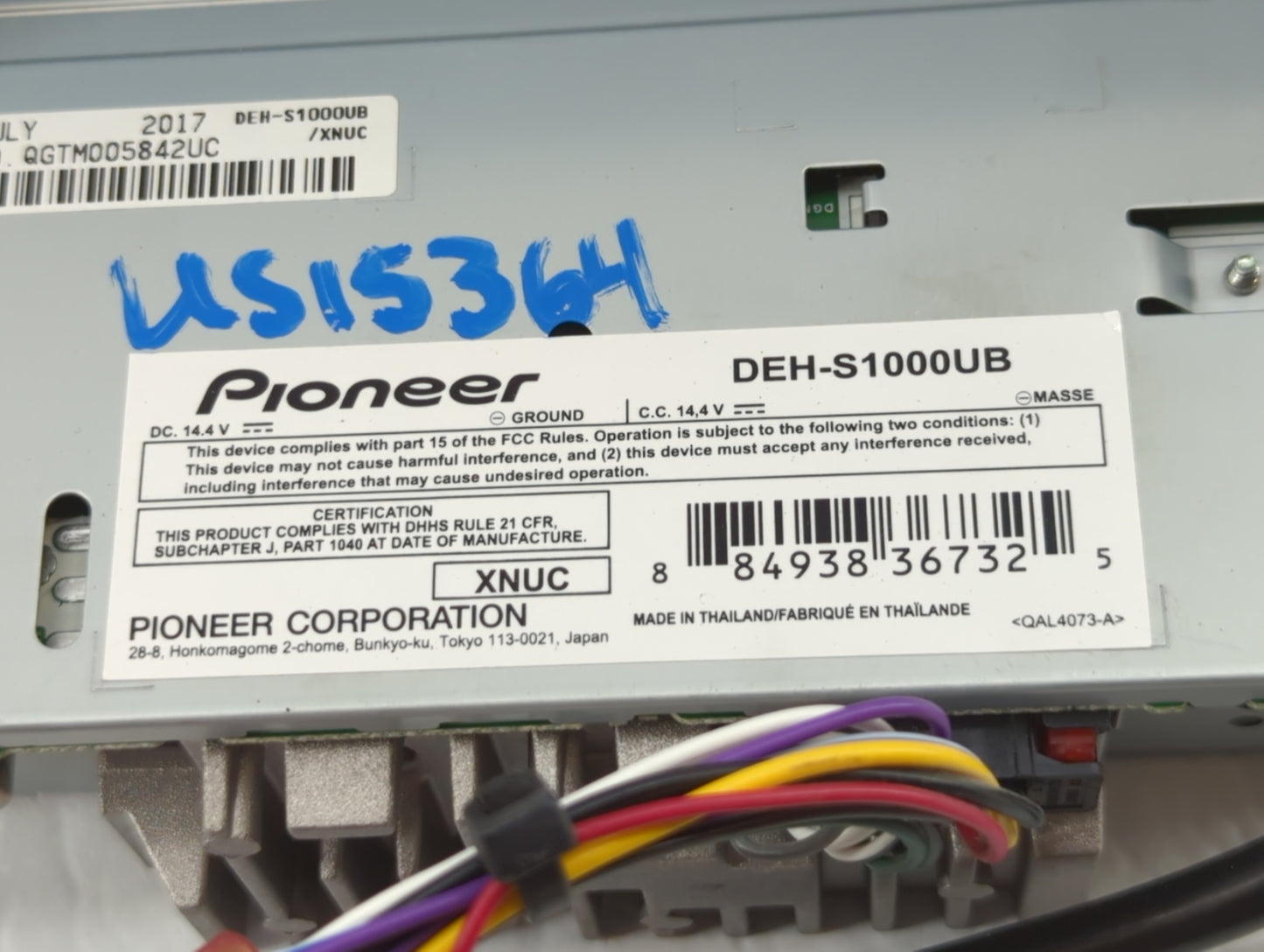 2010 Hyundai Azera Am Fm Cd Player Radio Receiver - Oemusedautoparts1.com