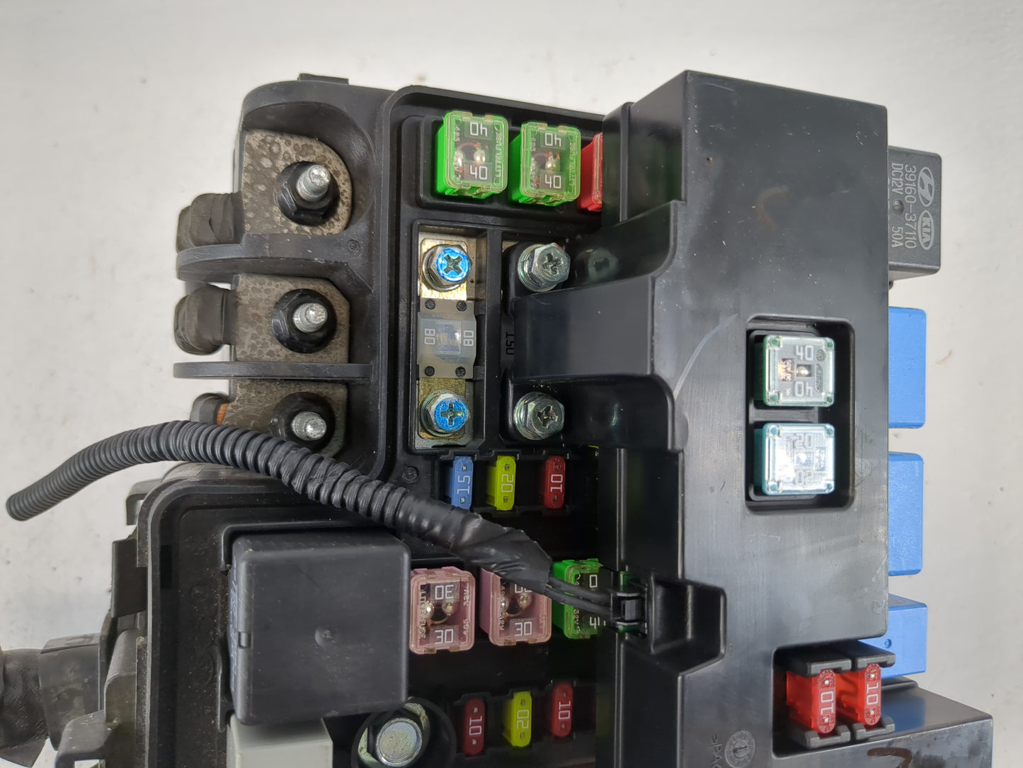 2010-2012 Hyundai Elantra Fusebox Fuse Box Panel Relay Module P/N:91950-1H031 Fits Fits 2010 2011 2012 OEM Used Auto Parts -
