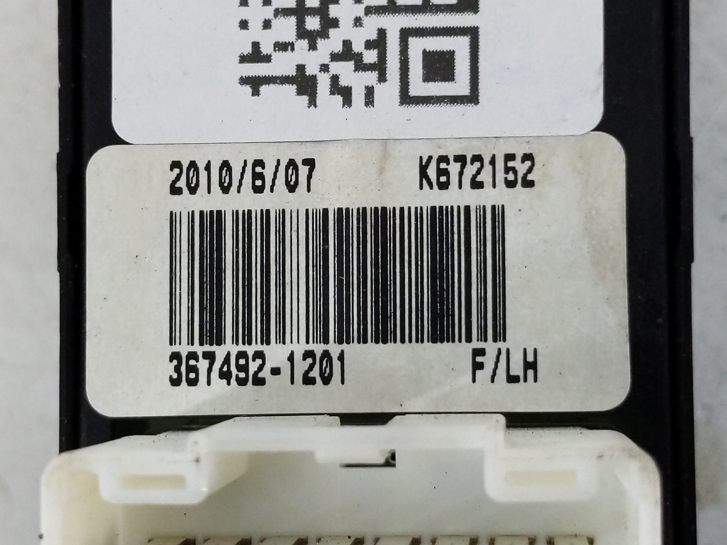 2007-2010 Hyundai Elantra Master Power Window Switch Replacement Driver Side Left P/N:367492-1201 Fits Fits 2007 2008 2009 2