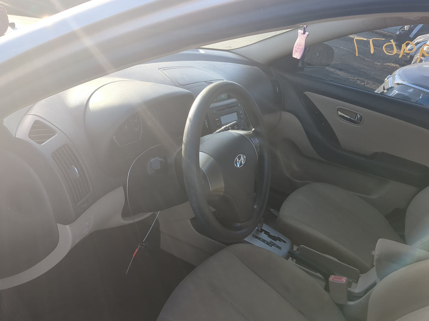 2007-2010 Hyundai Elantra Air Bag Driver Left Steering Wheel Mounted - Oemusedautoparts1.com