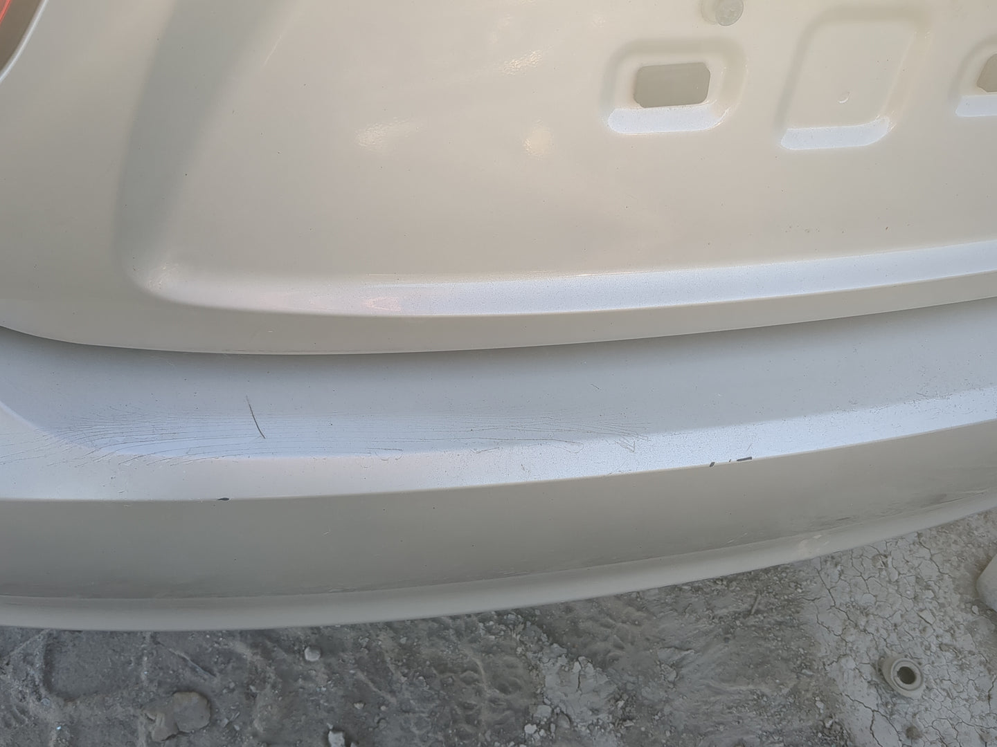 2007-2010 Hyundai Elantra Rear Bumper Assembly Oem - Oemusedautoparts1.com