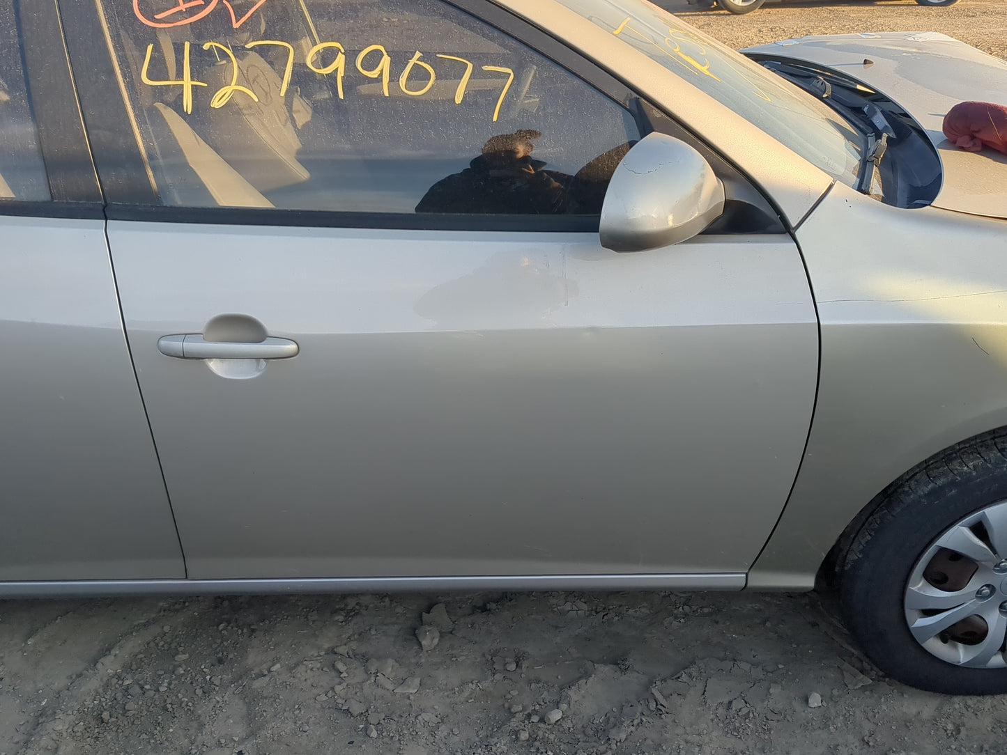 2007-2010 Hyundai Elantra Passenger Front Door Oem 1203615 - Oemusedautoparts1.com