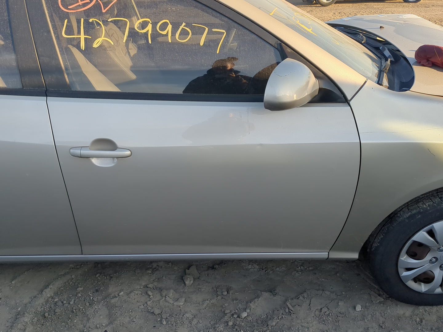 2007-2010 Hyundai Elantra Passenger Front Door Oem - Oemusedautoparts1.com