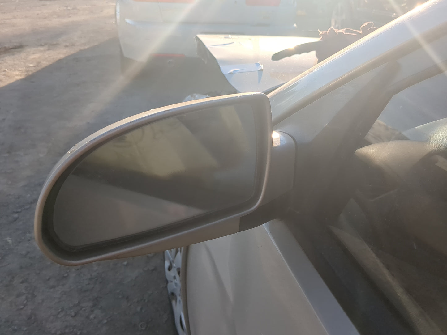 2007-2010 Hyundai Elantra Side Mirror Replacement Driver Left View Door Mirror Fits Fits 2007 2008 2009 2010 OEM Used Auto P