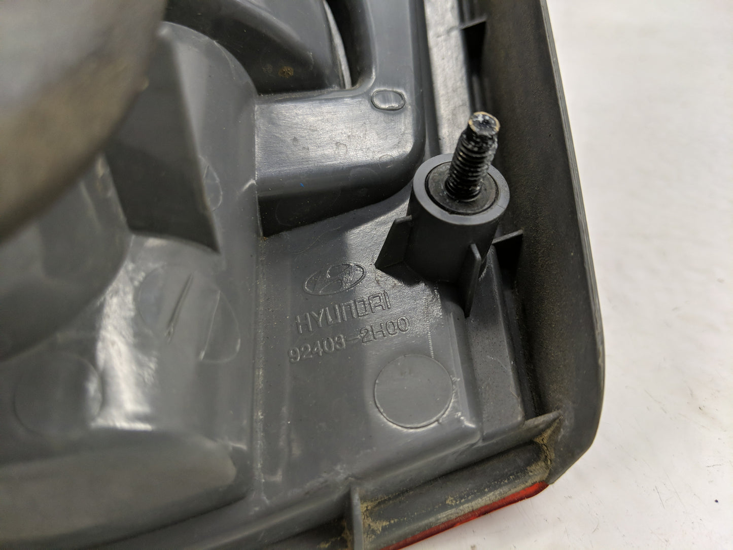 2007-2010 Hyundai Elantra Tail Light Assembly Driver Left OEM Fits Fits 2007 2008 2009 2010 OEM Used Auto Parts - Oemusedaut