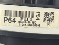 2007-2010 Hyundai Elantra Instrument Cluster Speedometer Gauges P/N:11001-569800H 94004-2H150 Fits Fits 2007 2008 2009 2010 
