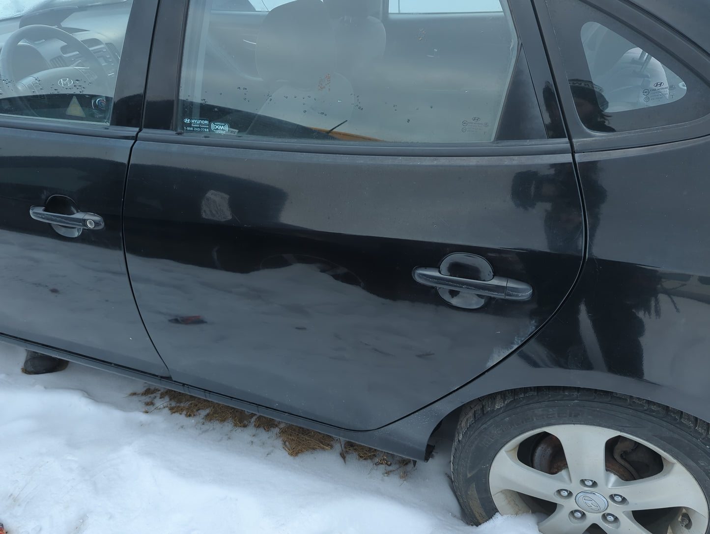 2007-2010 Hyundai Elantra Driver Rear Door Oem - Oemusedautoparts1.com
