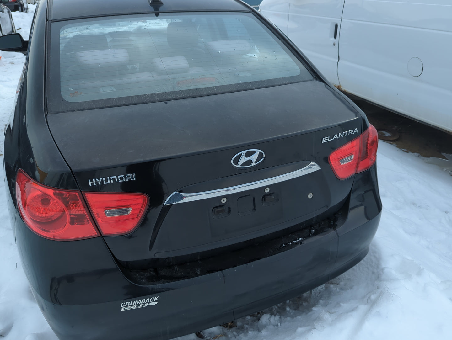 2007-2010 Hyundai Elantra Trunk/decklid/hatch/tailgate Oem 1355524 - Oemusedautoparts1.com