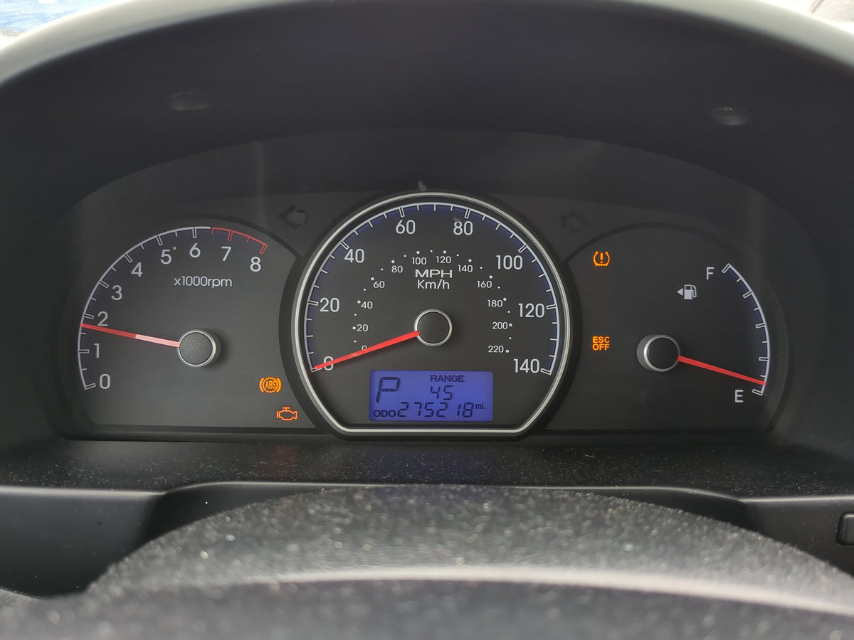 2007-2010 Hyundai Elantra Instrument Cluster Speedometer Gauges Miles:275K Fits Fits 2007 2008 2009 2010 OEM Used Auto Parts