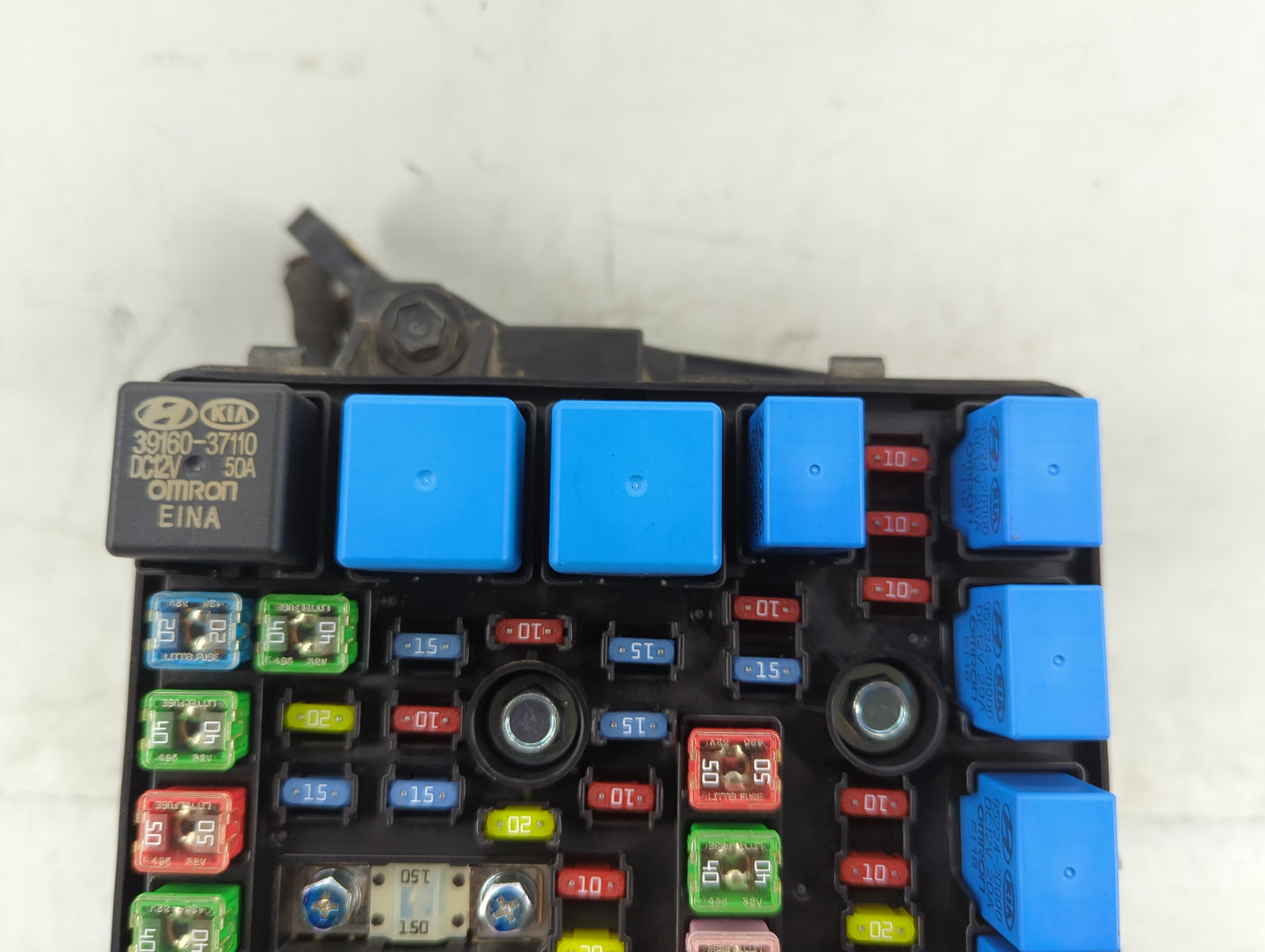 2010-2012 Hyundai Elantra Fusebox Fuse Box Panel Relay Module P/N:91950-1H031 Fits Fits 2010 2011 2012 OEM Used Auto Parts -