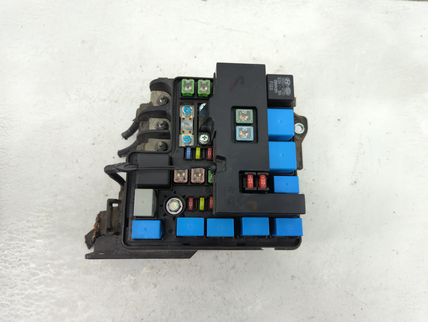 2010-2012 Hyundai Elantra Fusebox Fuse Box Panel Relay Module P/N:91950-1H031 Fits Fits 2010 2011 2012 OEM Used Auto Parts -
