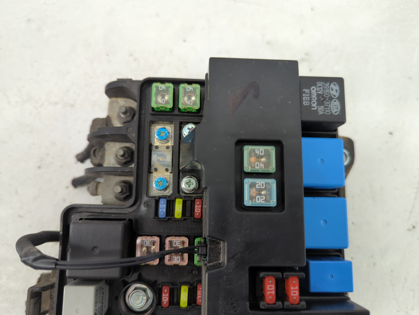 2010-2012 Hyundai Elantra Fusebox Fuse Box Panel Relay Module P/N:91950-1H031 Fits Fits 2010 2011 2012 OEM Used Auto Parts -