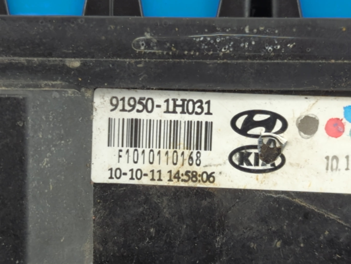 2010-2012 Hyundai Elantra Fusebox Fuse Box Panel Relay Module P/N:91950-1H031 Fits Fits 2010 2011 2012 OEM Used Auto Parts -