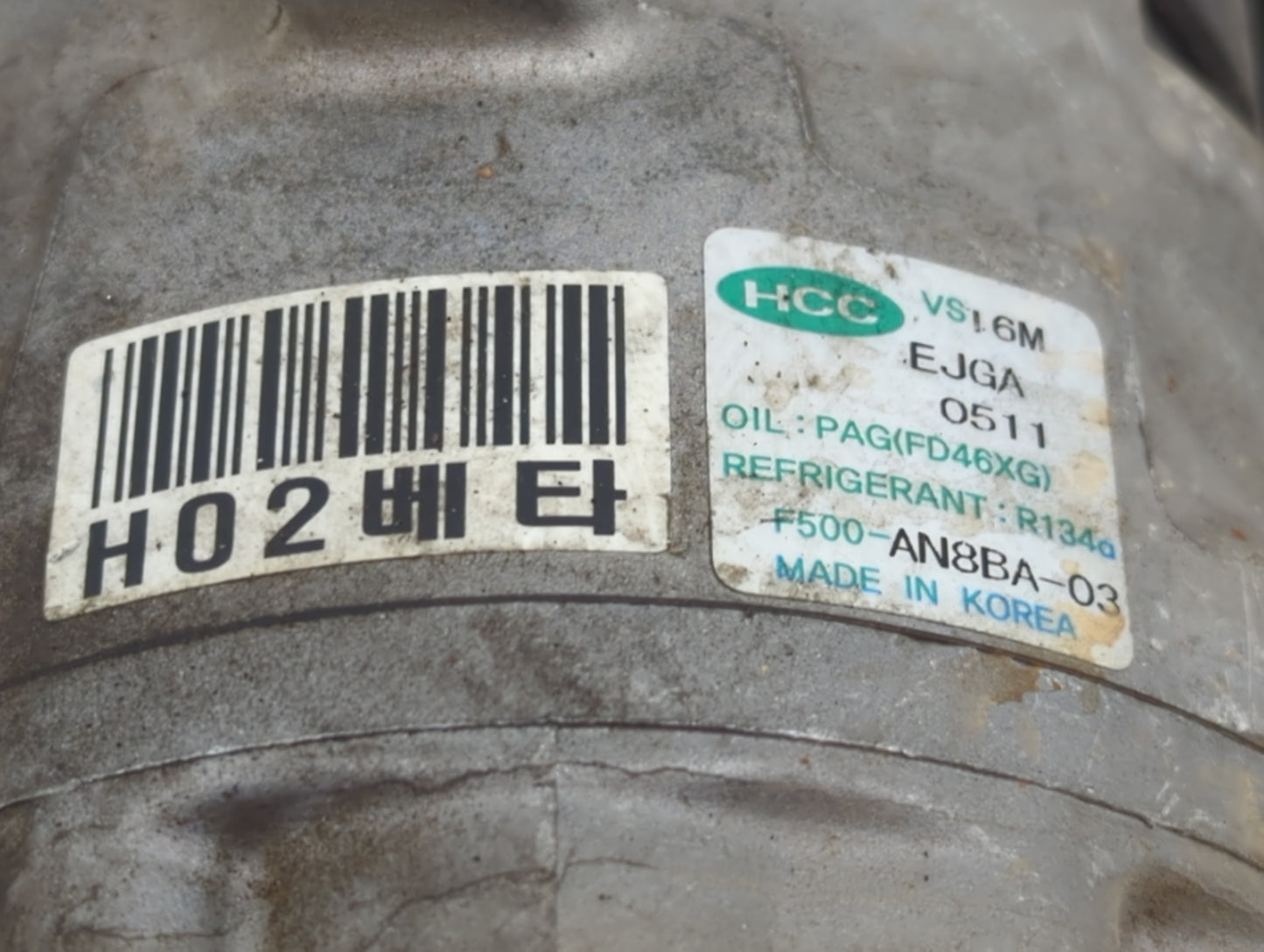 2009-2012 Hyundai Elantra Air Conditioning A/c Ac Compressor Oem - Oemusedautoparts1.com