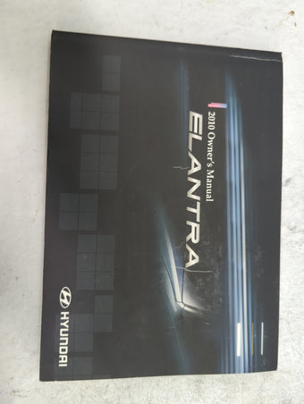 compare product 2010 Hyundai Elantra Owners Manual Book Guide P/N:A2H0-EU9DH NAALL-09O601 OEM Used Auto Parts