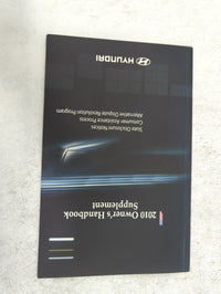 2010 Hyundai Elantra Owners Manual Book Guide P/N:A2H0-EU9DH NAALL-09O601 OEM Used Auto Parts - Oemusedautoparts1.com