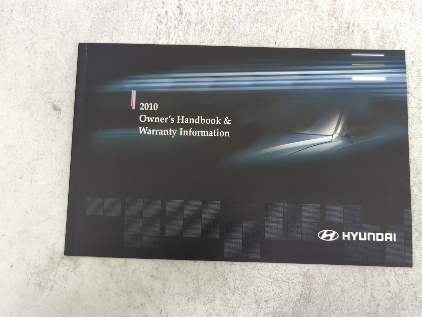 2010 Hyundai Elantra Owners Manual Book Guide P/N:A2H0-EU9DH NAALL-09O601 OEM Used Auto Parts - Oemusedautoparts1.com