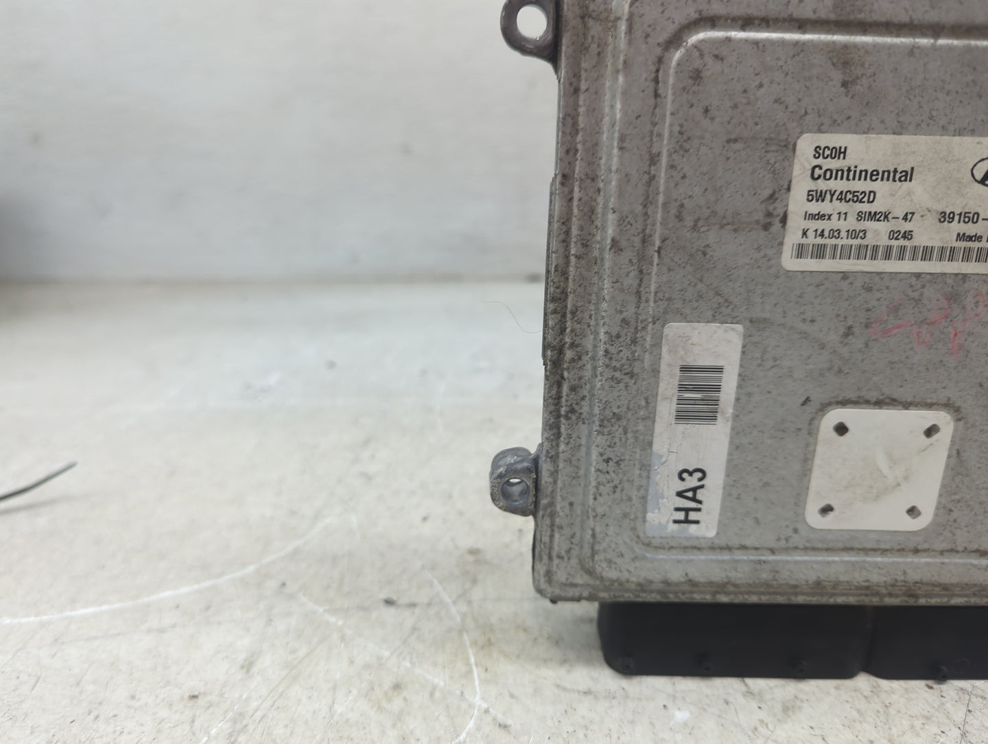 2007-2010 Hyundai Elantra PCM Engine Control Computer ECU ECM PCU OEM P/N:5WY4C52D 39150-23014 Fits Fits 2007 2008 2009 2010