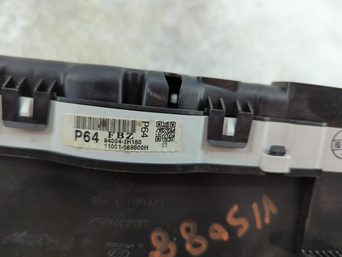 2007-2010 Hyundai Elantra Instrument Cluster Speedometer Gauges P/N:94004-2H150 11001-569800H Miles: Fits Fits 2007 2008 200