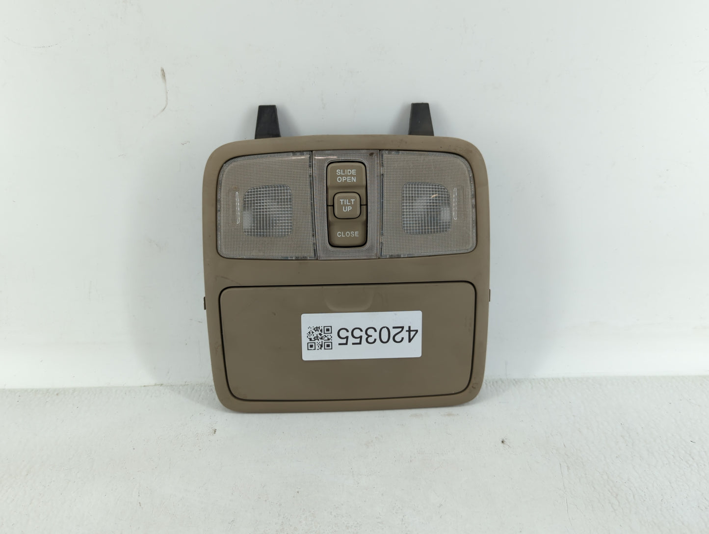 2010 Hyundai Elantra Overhead Roof Console - Oemusedautoparts1.com