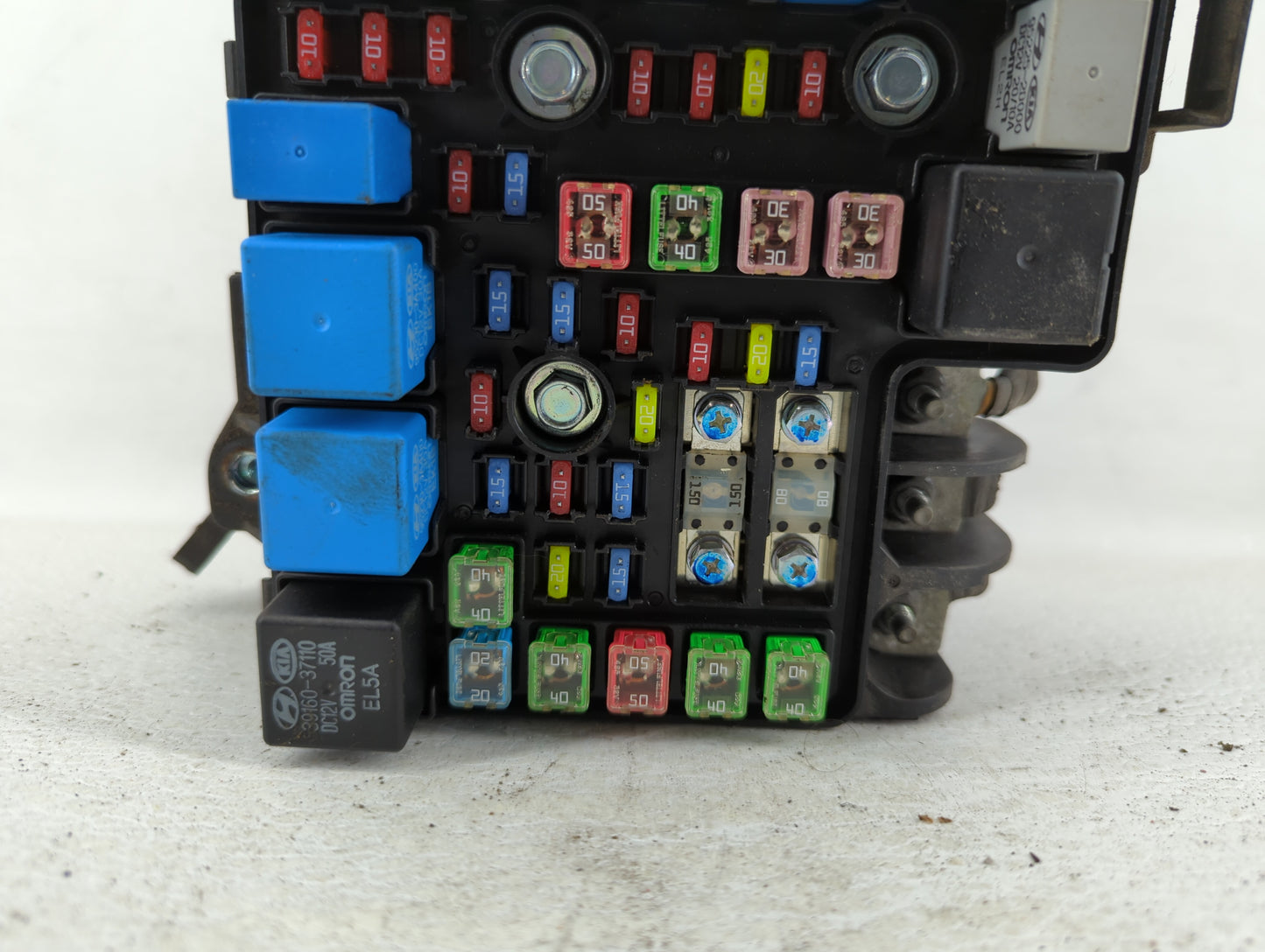2010-2012 Hyundai Elantra Fusebox Fuse Box Panel Relay Module P/N:91950-1H031 Fits Fits 2010 2011 2012 OEM Used Auto Parts -