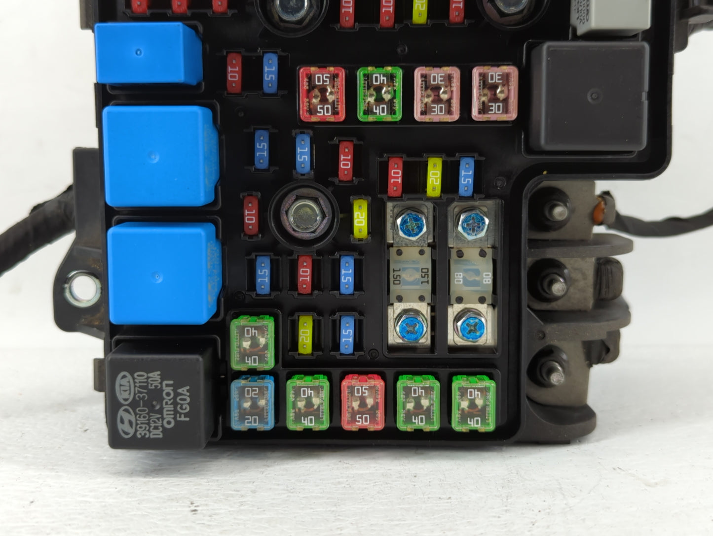 2010-2012 Hyundai Elantra Fusebox Fuse Box Panel Relay Module P/N:91950-1H031 Fits Fits 2010 2011 2012 OEM Used Auto Parts -