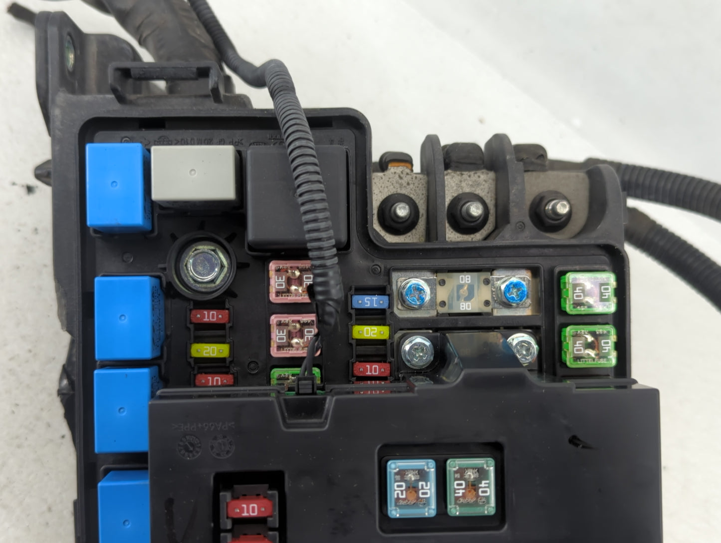 2010-2012 Hyundai Elantra Fusebox Fuse Box Panel Relay Module P/N:91950-1H031 Fits Fits 2010 2011 2012 OEM Used Auto Parts -