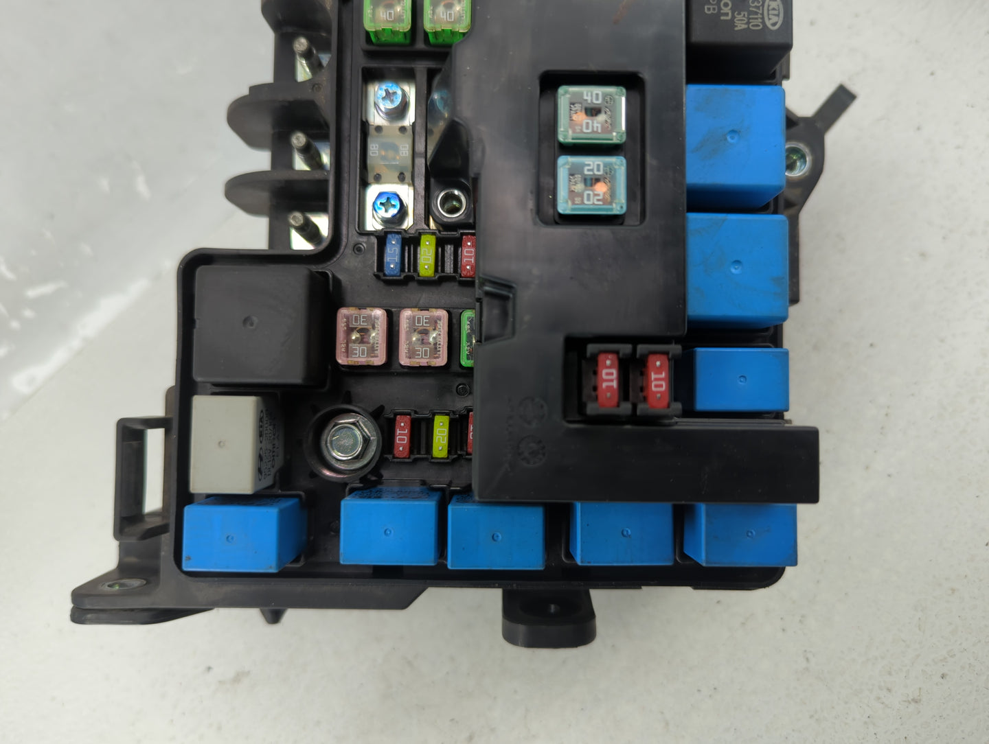 2010-2012 Hyundai Elantra Fusebox Fuse Box Panel Relay Module P/N:91950-1H031 Fits Fits 2010 2011 2012 OEM Used Auto Parts -