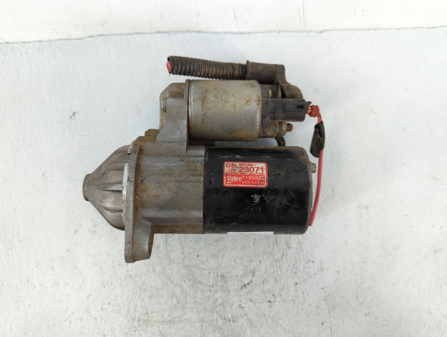 2007-2012 Hyundai Elantra Car Starter Motor Solenoid OEM P/N:1195922 36100-23071 Fits Fits 2005 2006 2007 2008 2009 2010 201