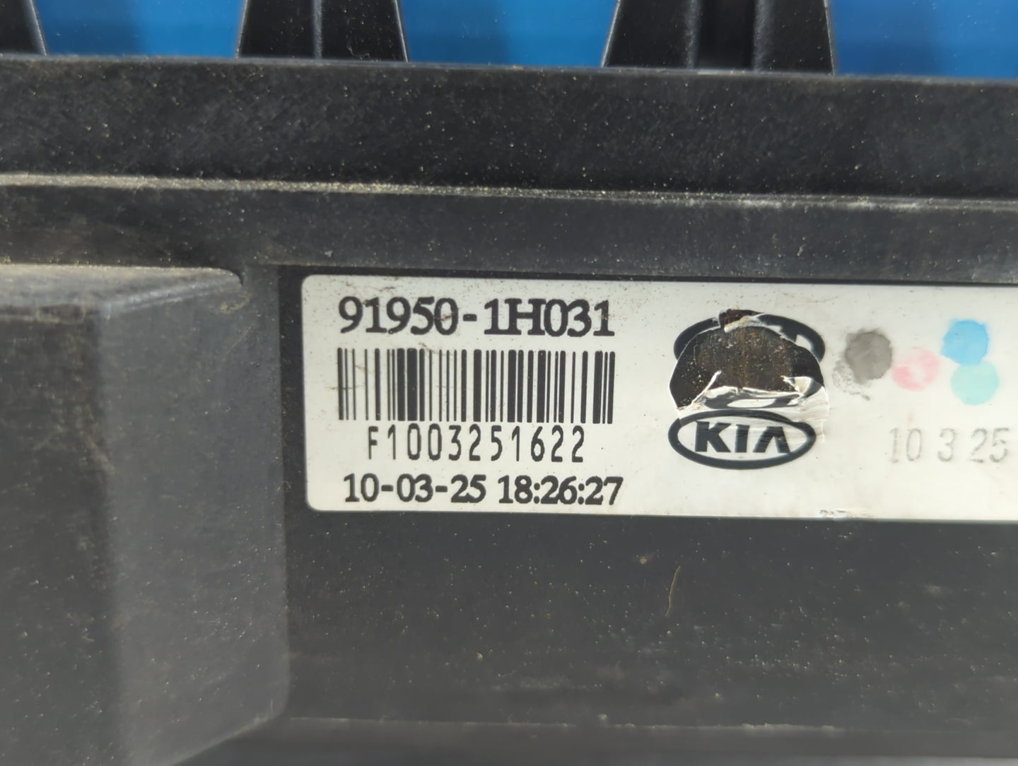 2010-2012 Hyundai Elantra Fusebox Fuse Box Panel Relay Module P/N:91950-1H031 Fits Fits 2010 2011 2012 OEM Used Auto Parts -