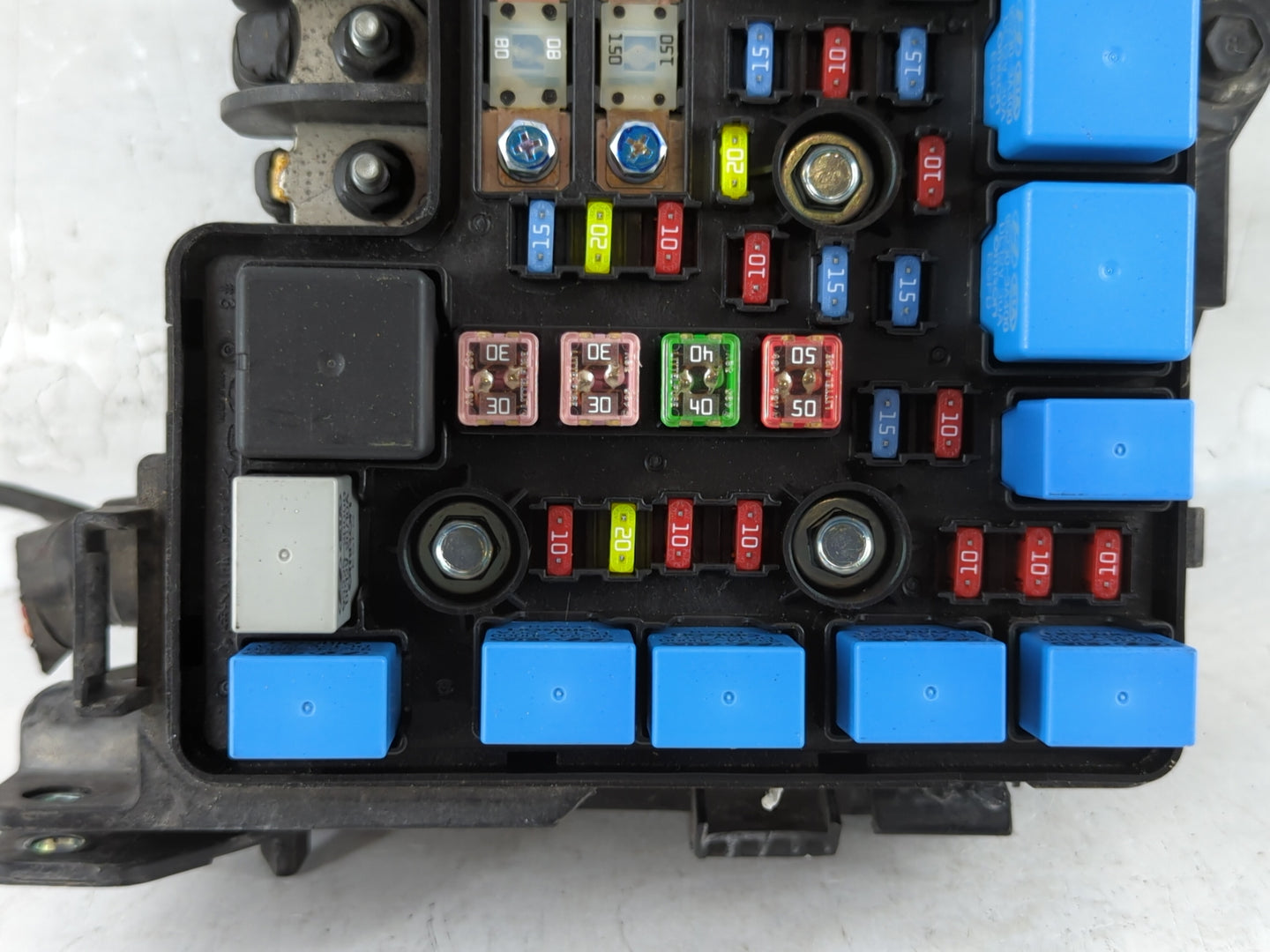 2010-2012 Hyundai Elantra Fusebox Fuse Box Panel Relay Module P/N:91950-1H031 Fits Fits 2010 2011 2012 OEM Used Auto Parts -