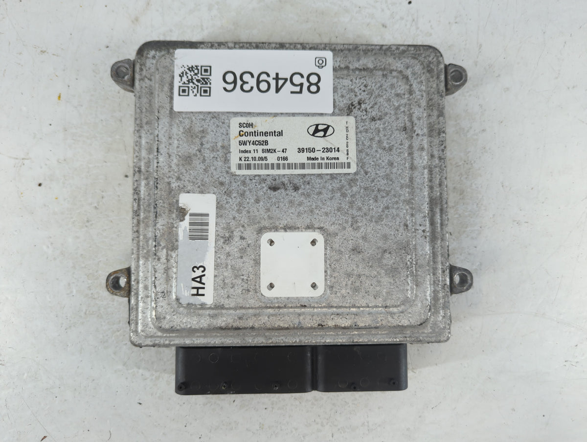 2010 Hyundai Elantra PCM Engine Control Computer ECU ECM PCU OEM P/N:39150-23014 Fits OEM Used Auto Parts - Oemusedautoparts