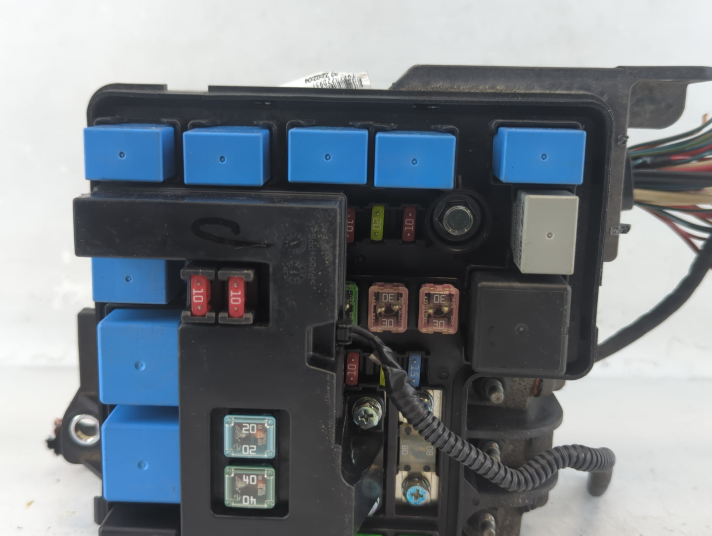 2010-2012 Hyundai Elantra Fusebox Fuse Box Panel Relay Module P/N:91950-1H031 Fits Fits 2010 2011 2012 OEM Used Auto Parts -