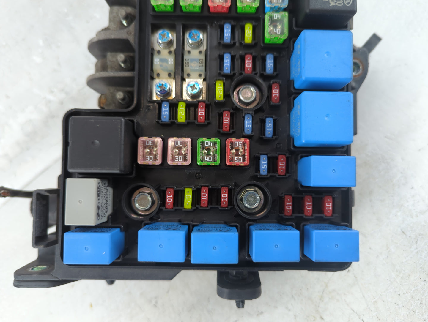 2010-2012 Hyundai Elantra Fusebox Fuse Box Panel Relay Module P/N:91950-1H031 Fits Fits 2010 2011 2012 OEM Used Auto Parts -