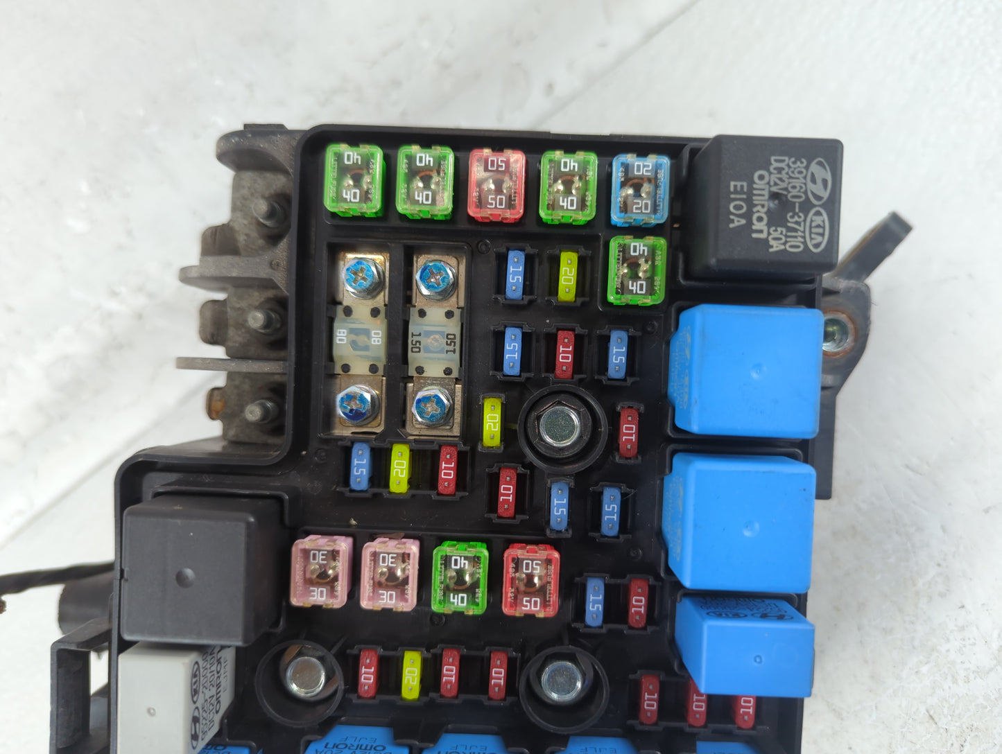 2010-2012 Hyundai Elantra Fusebox Fuse Box Panel Relay Module P/N:91950-1H031 Fits Fits 2010 2011 2012 OEM Used Auto Parts -