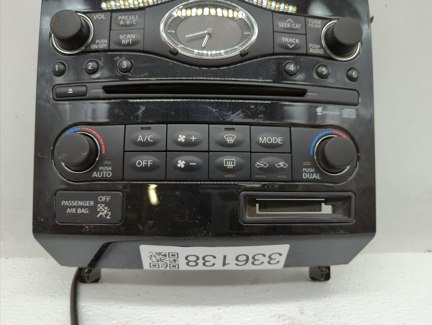 2011-2013 Hyundai Equus Radio Control Panel - Oemusedautoparts1.com