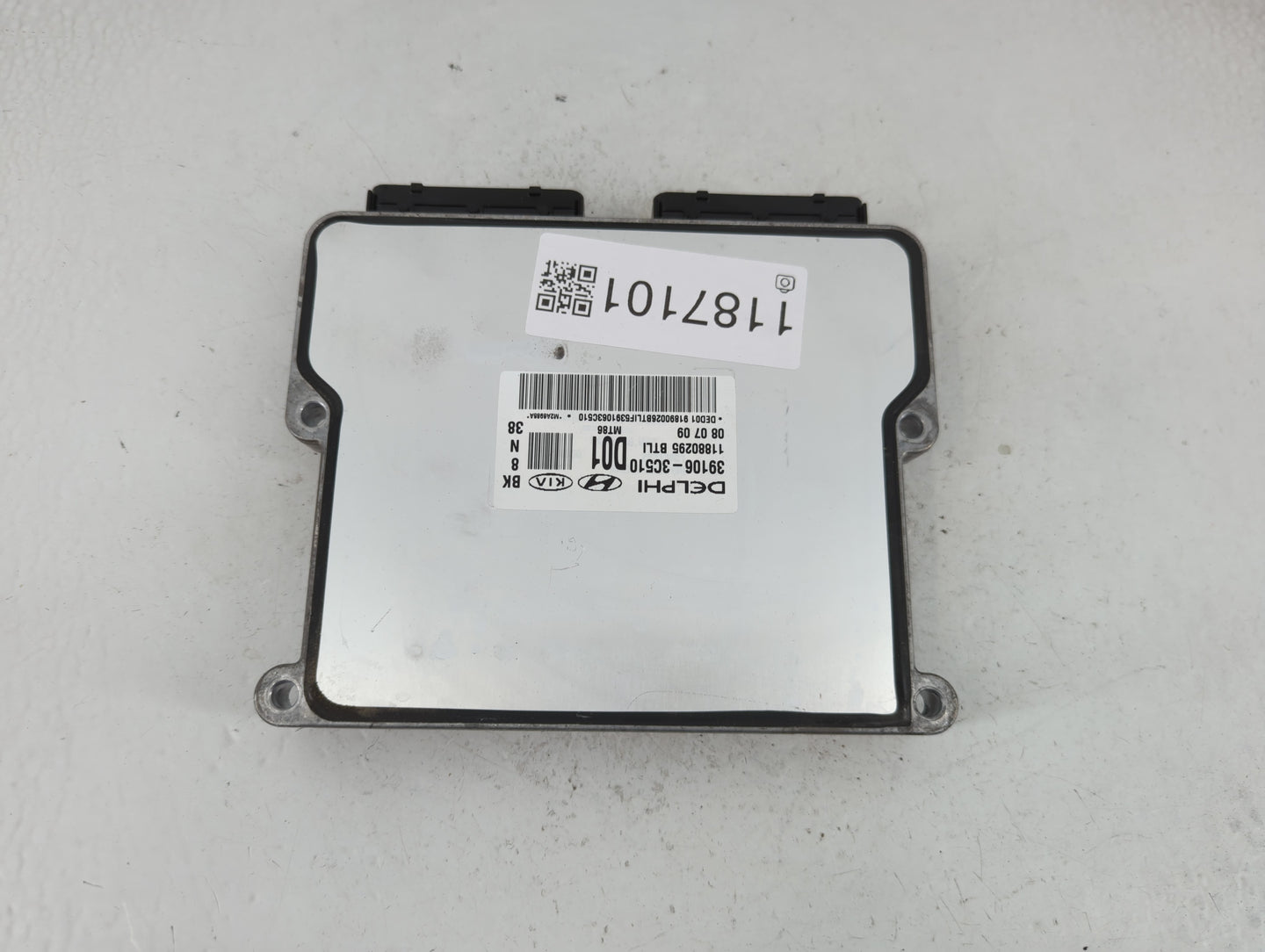 2009-2011 Hyundai Genesis PCM Engine Control Computer ECU ECM PCU OEM P/N:39106-3C510 Fits Fits 2009 2010 2011 OEM Used Auto
